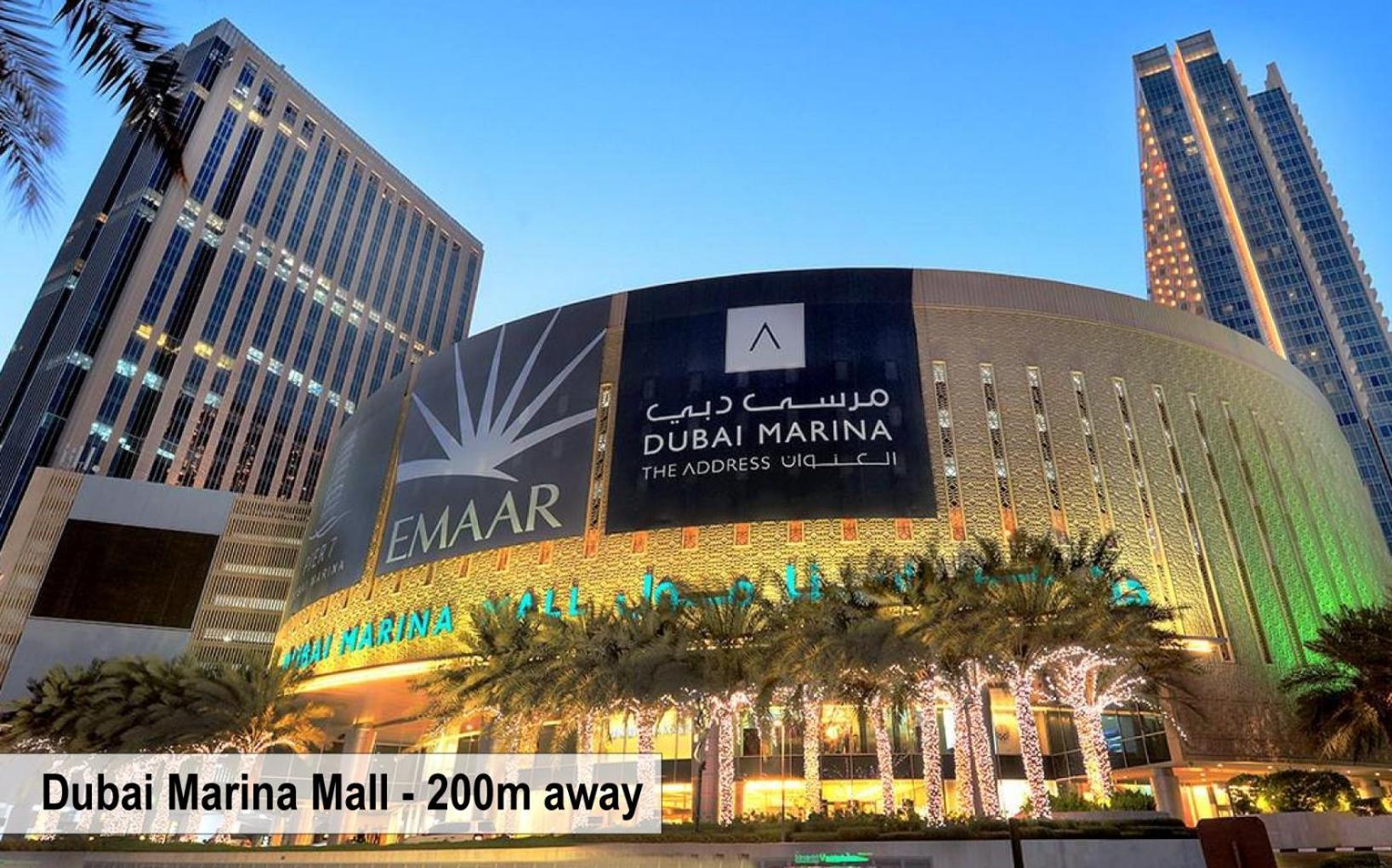 Luxury Escapes - Budget Studio With Balcony, Yacht Bay Marina Dubai Eksteriør billede